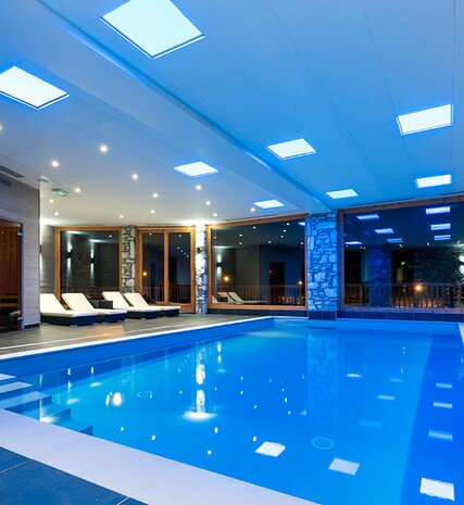 Indoor swimming pool in No 3&4 CLUB Bellevarde in Val d'Isere